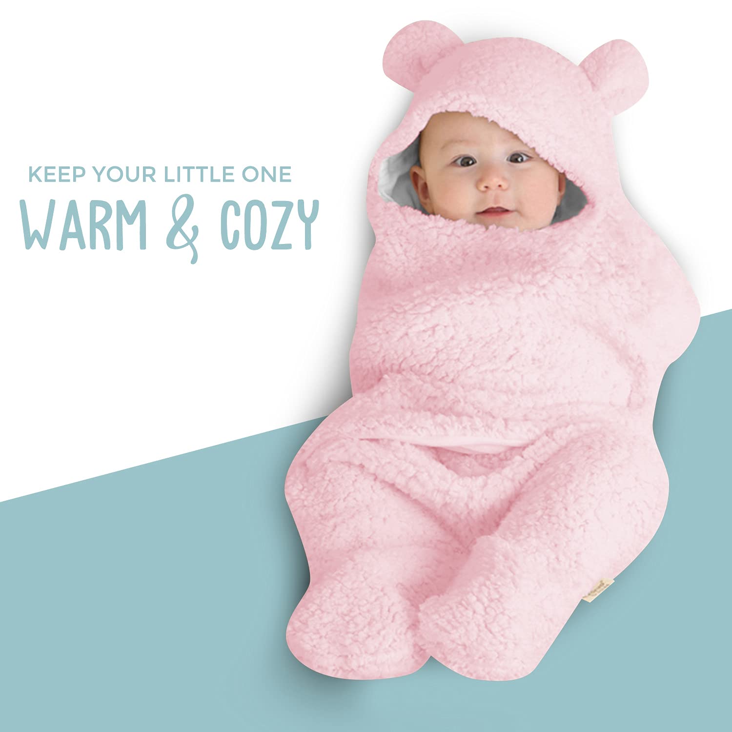 Baby Pink Swaddle Blanket