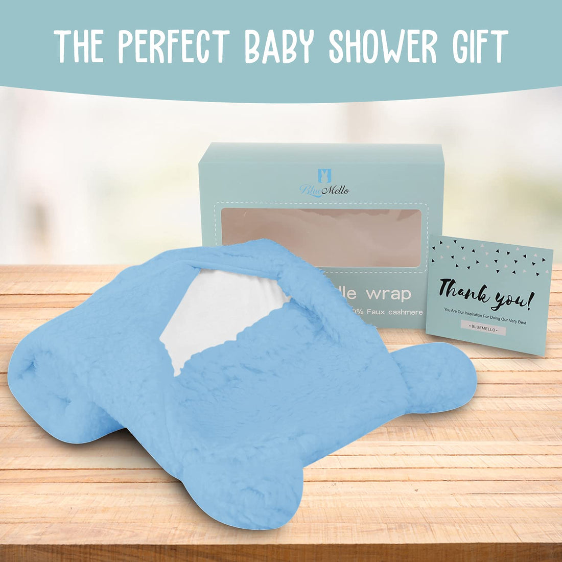 Baby Blue Swaddle Blanket