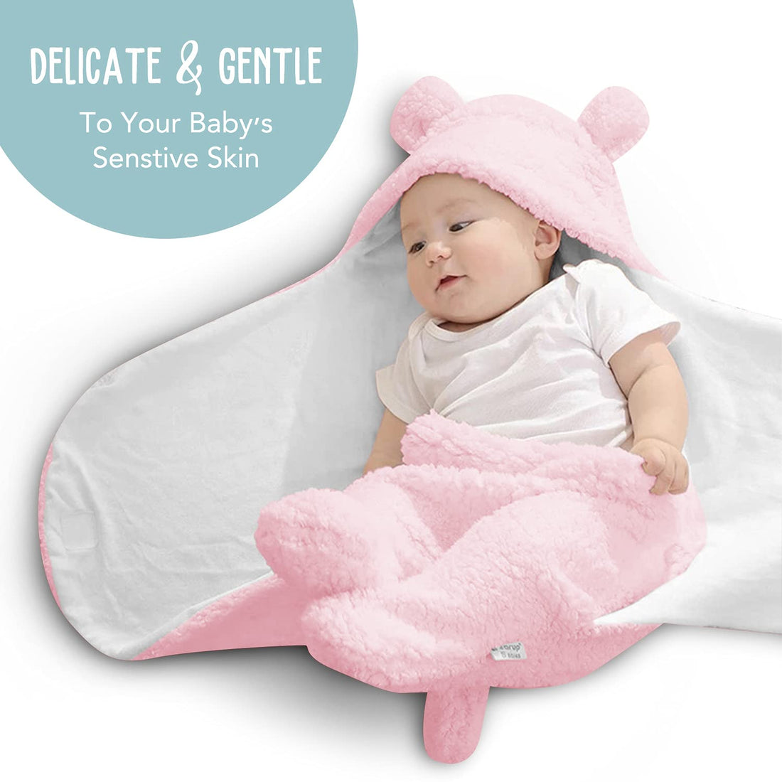 Baby Pink Swaddle Blanket