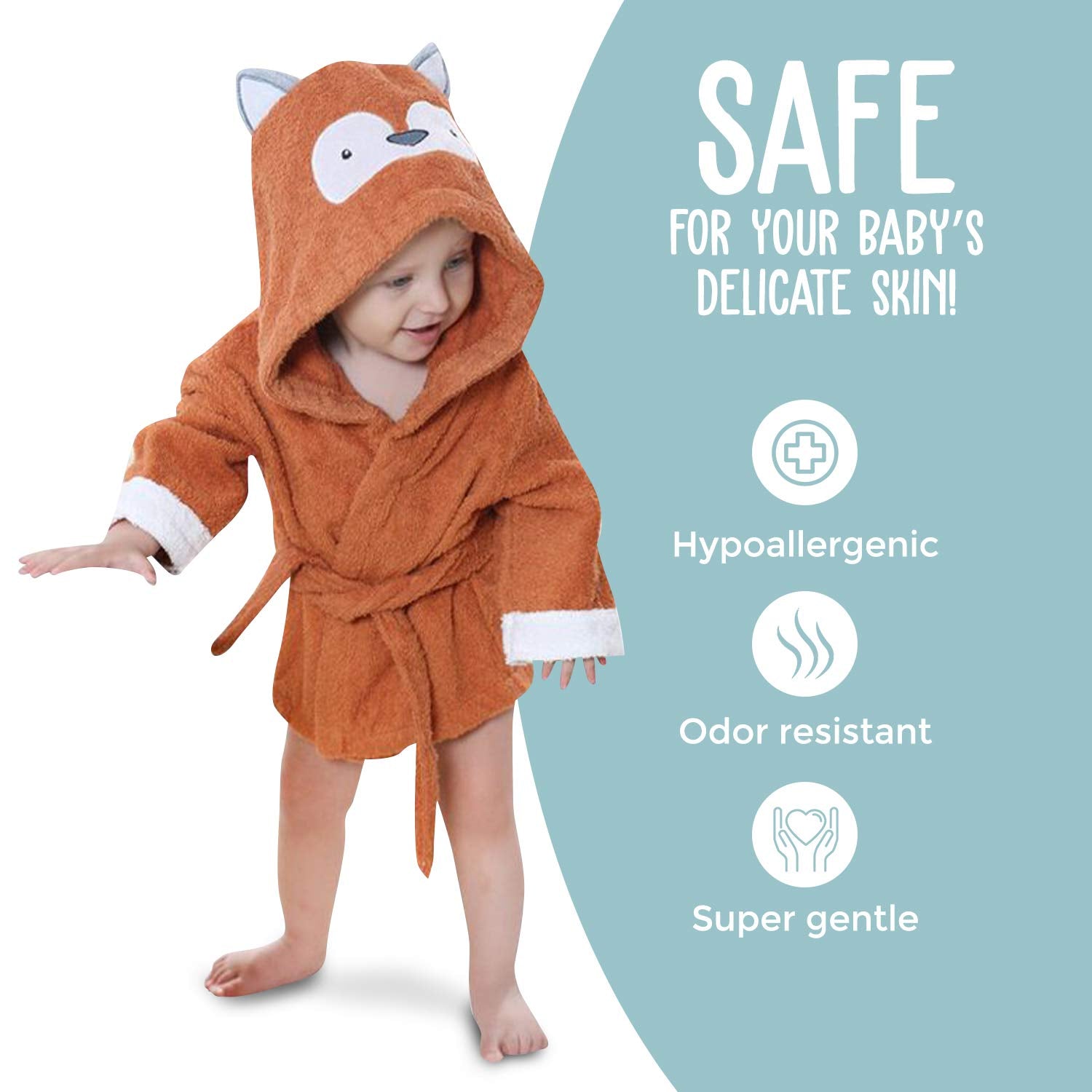 Baby Fox Bathrobe