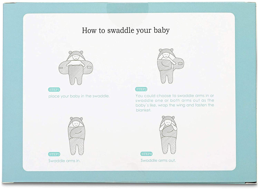 Baby Grey Swaddle Blanket