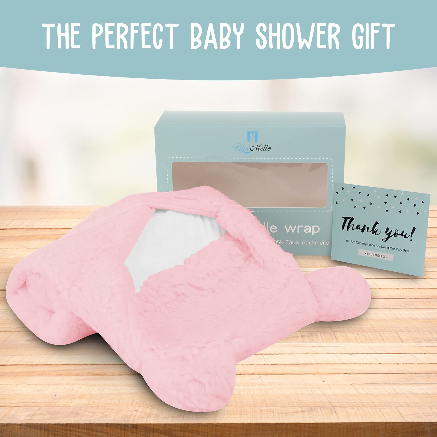 Baby Pink Swaddle Blanket