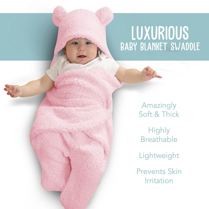 Baby Pink Swaddle Blanket