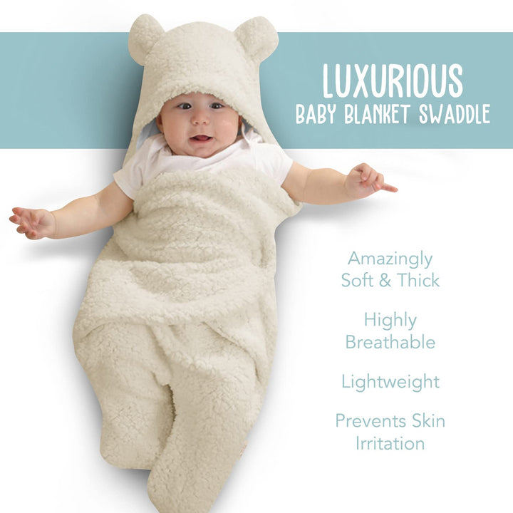 Baby Beige Swaddle Blanket