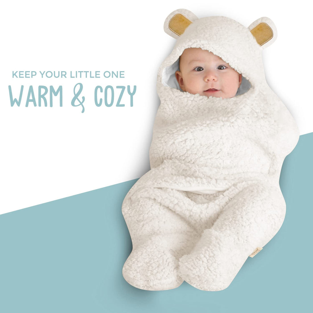 Baby Bear Swaddle Blanket