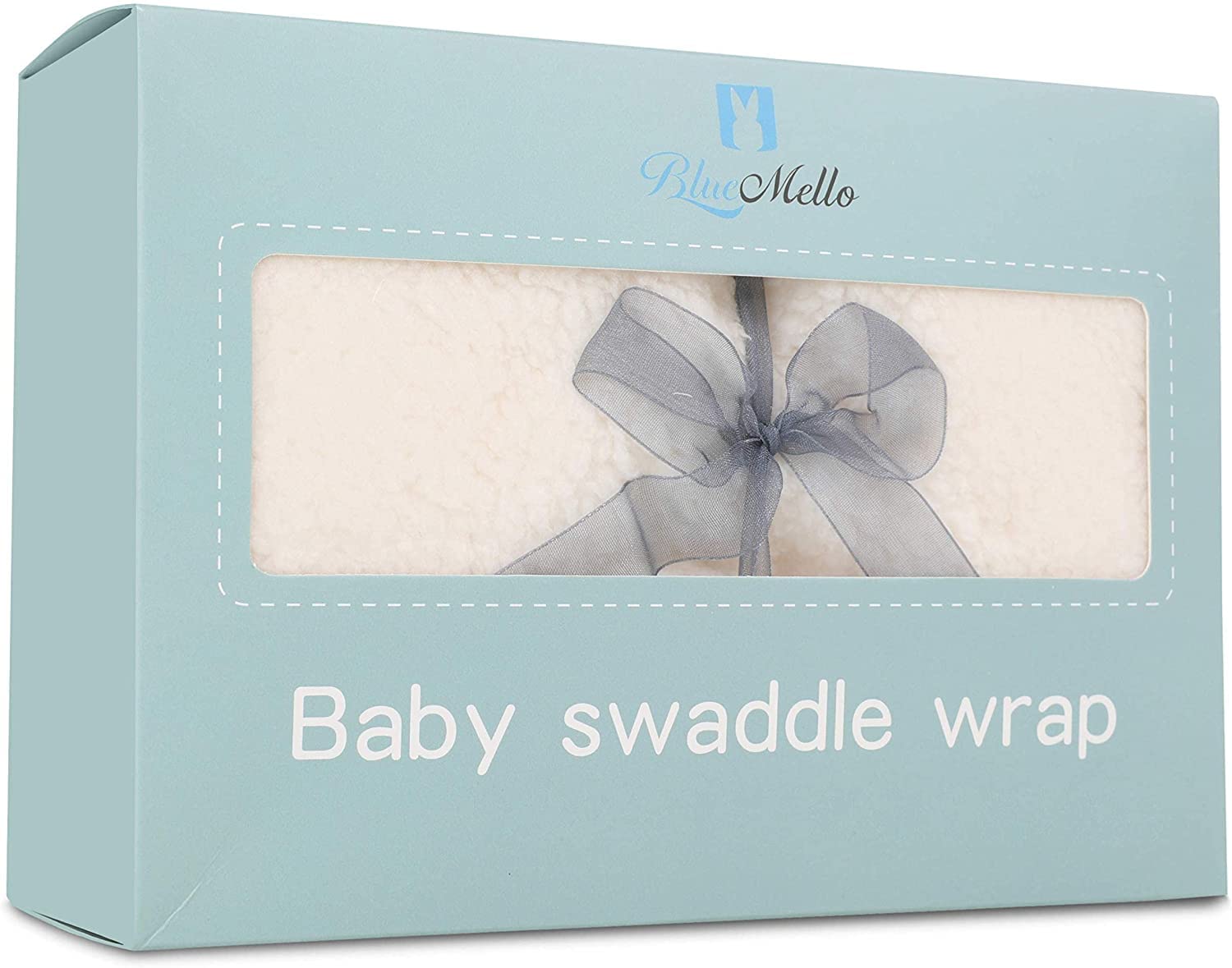 Baby White Swaddle Blanket