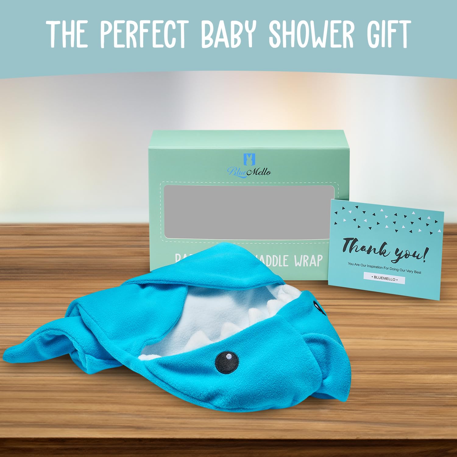 Baby Shark Swaddle Blanket