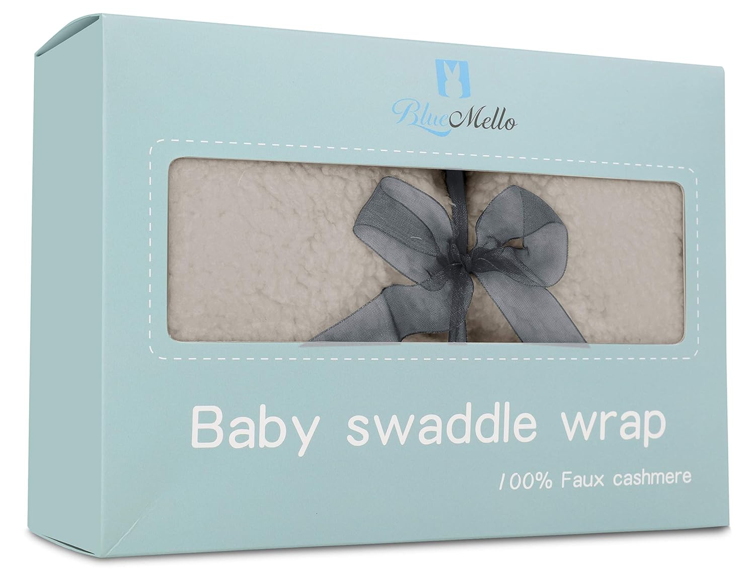 Baby Grey Swaddle Blanket